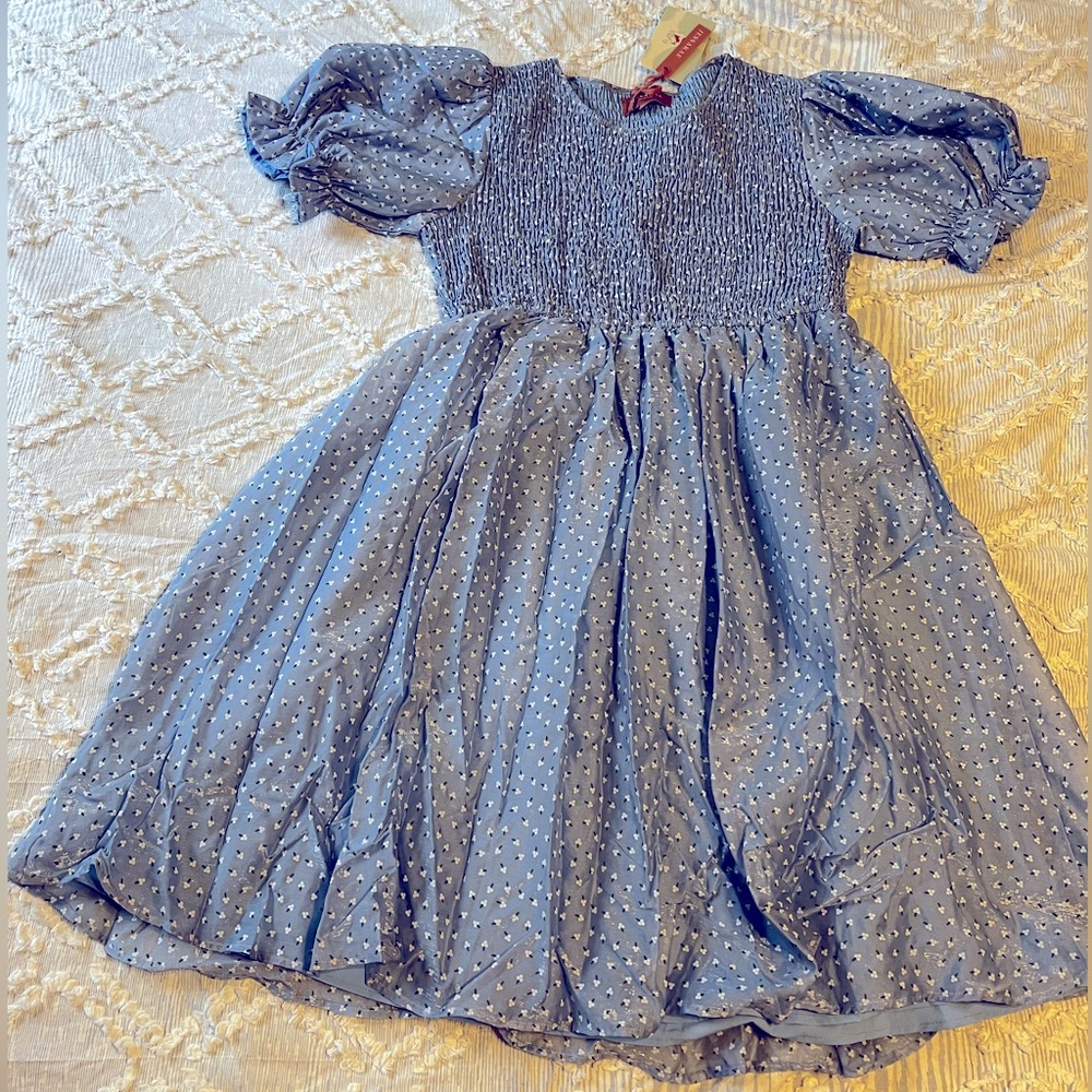 NWT Jessakae Bluebell Smocked Dress